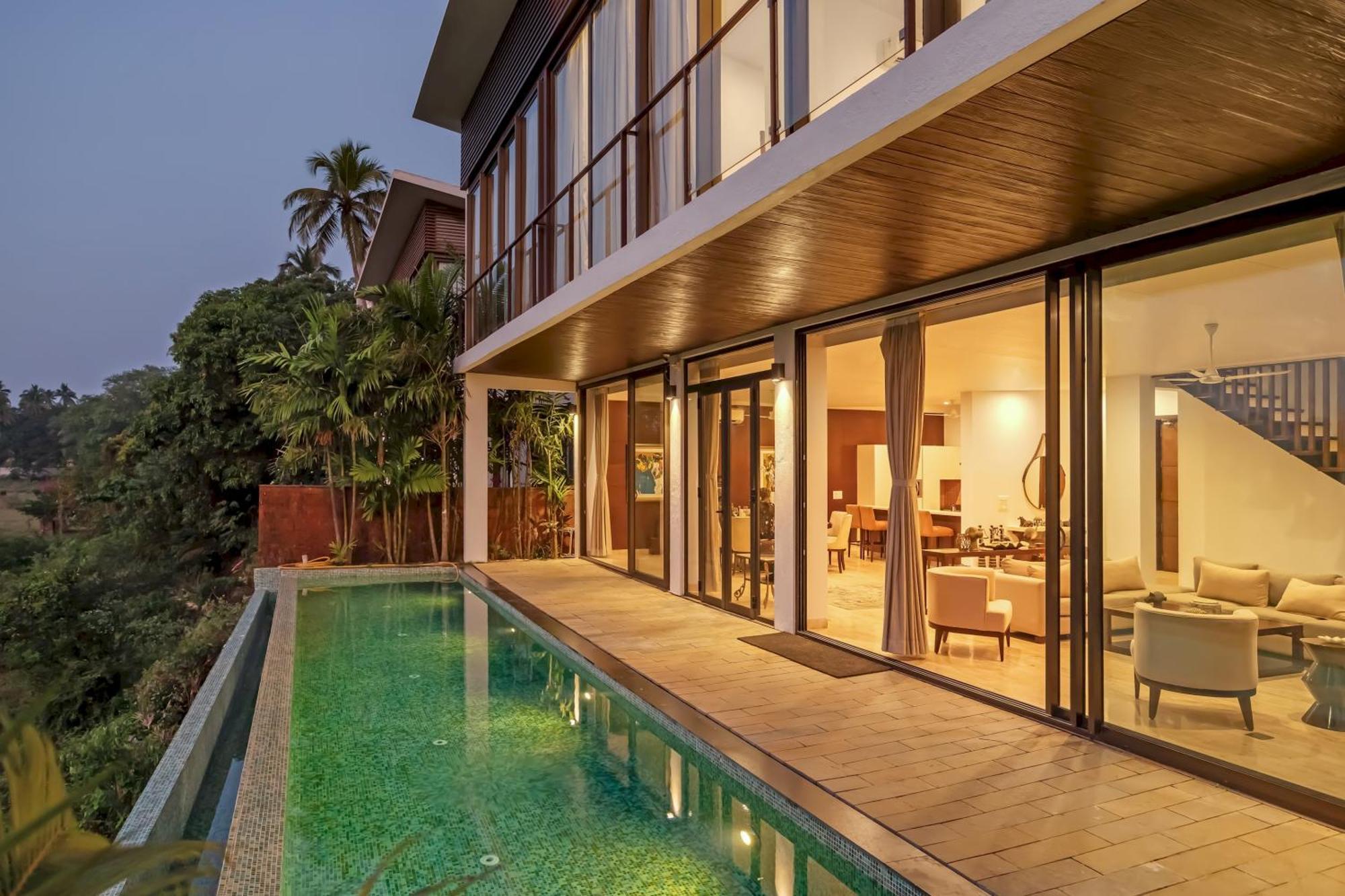 فيلا Sohonos 2 - Luxurious 3Bhk With Private Pool Nerul  المظهر الخارجي الصورة