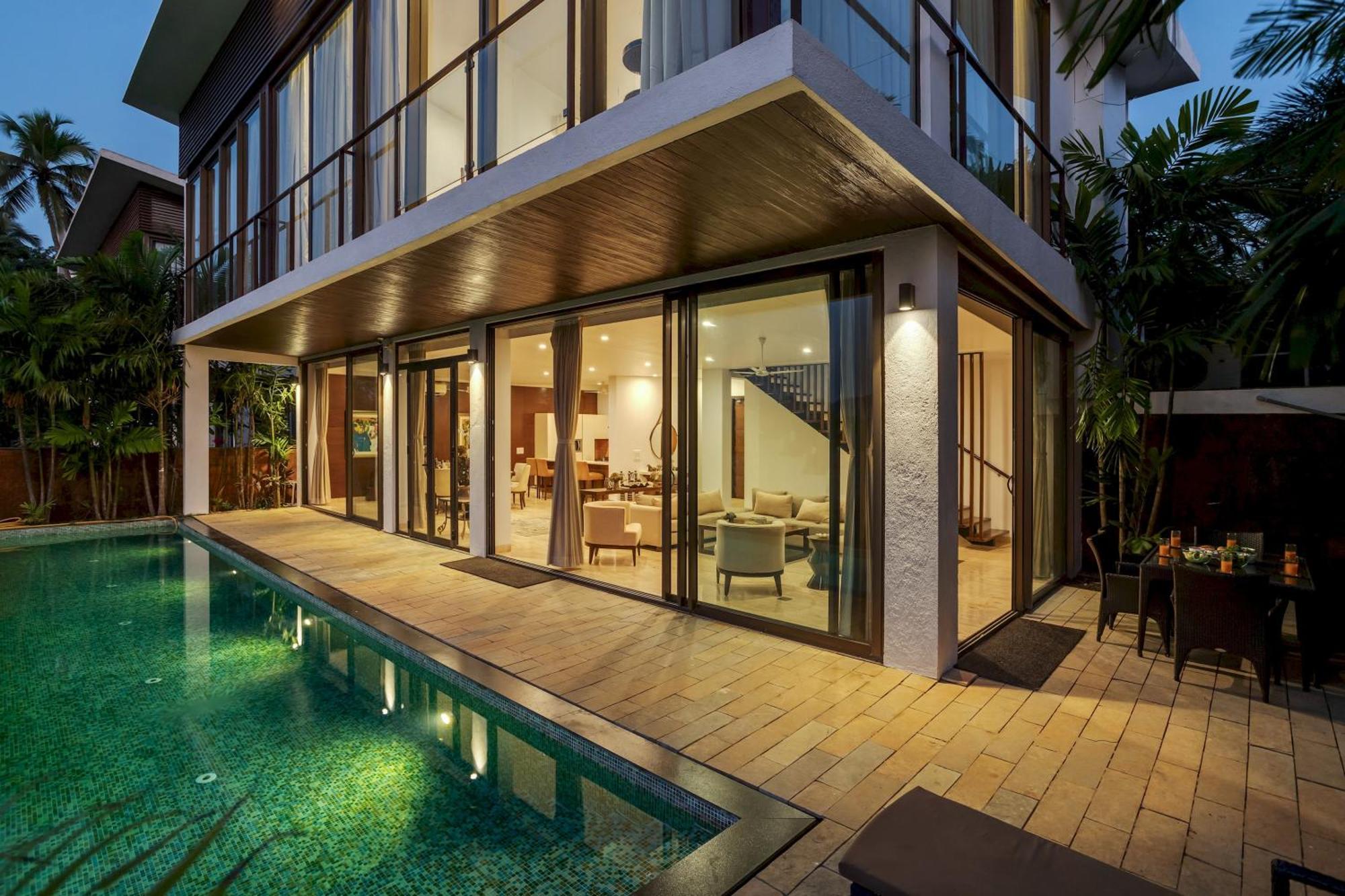فيلا Sohonos 2 - Luxurious 3Bhk With Private Pool Nerul  المظهر الخارجي الصورة
