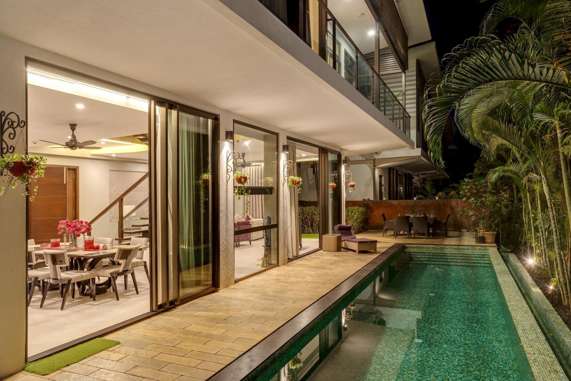 فيلا Sohonos 2 - Luxurious 3Bhk With Private Pool Nerul  المظهر الخارجي الصورة